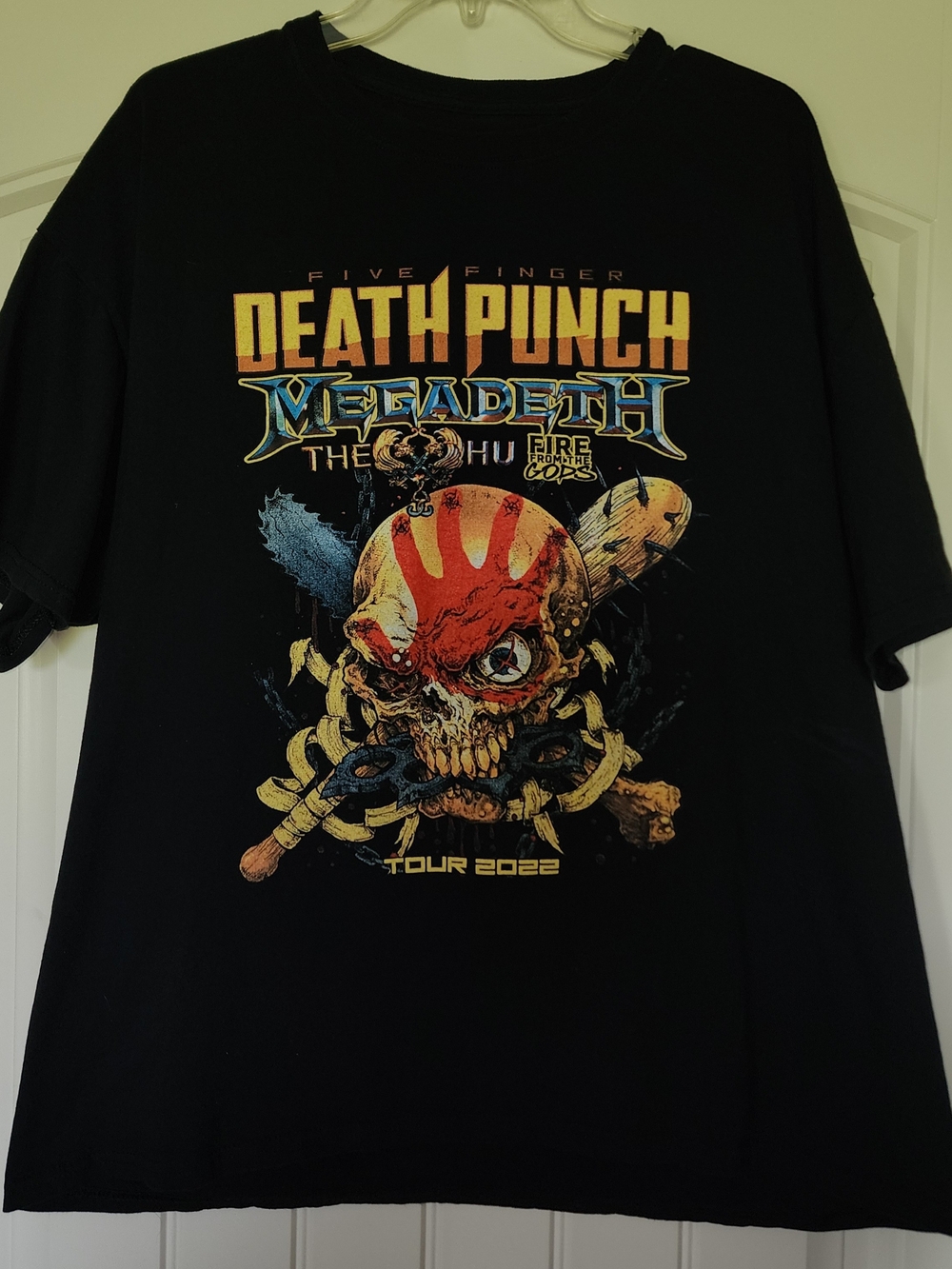 Death Punch x Megadeth Tour Graphic Tee - Black